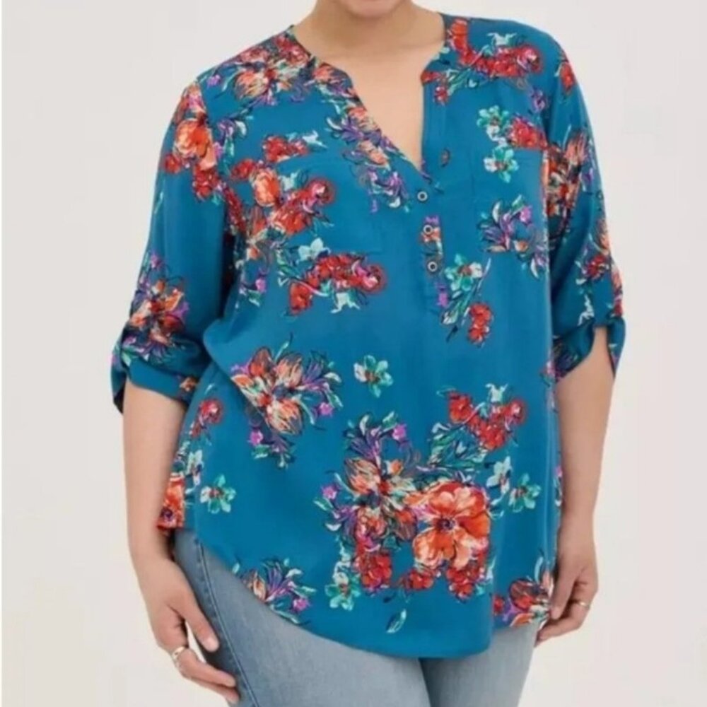 TORRID Harper Pullover Blouse